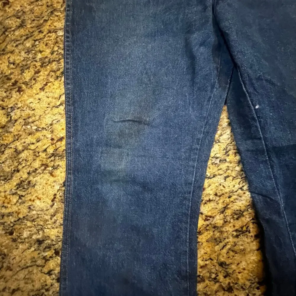 Vintage Wrangler Denim Jeans USA Made‎ Me 38x32 Workwear Skater Classic